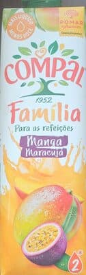 Nectar Compal Família Manga Maracujá Limão