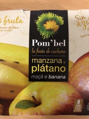 Puré de Fruta Pom`bel Maçã e Banana