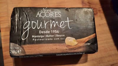 Manteiga Nova Açores com Sal Gourmet