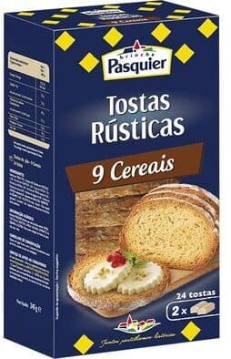 Tosta Pasquier Rústica Brioche Cereais