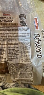 Pão Branco Bimbo Artesencia com Côdea