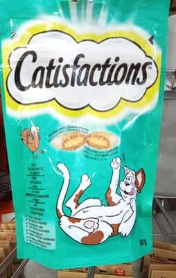 Snacks para Gato Catisfactions com Peru