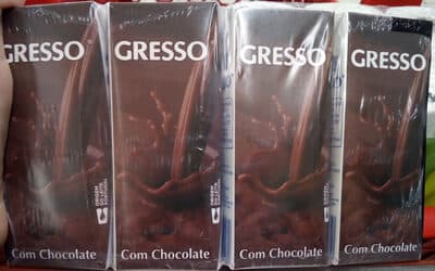 Leite Gresso com Chocolate
