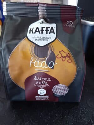Cápsulas Kaffa Café SK Fado Intensidade 12