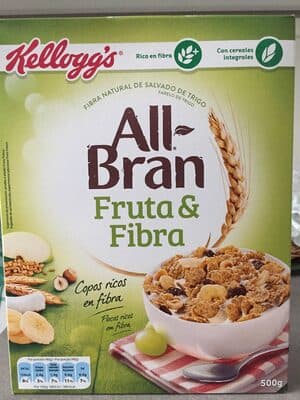 Cereais Kellogg's All Bran Fruta e Fibra