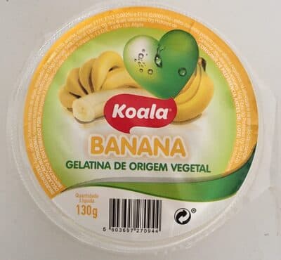 Gelatina Koala de Banana