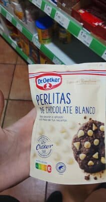 Pepitas Chocolate Dr. Oetker Branco