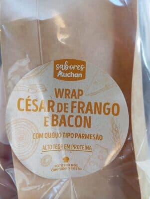 Wrap César de Frango e Bacon Sabores Auchan
