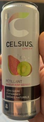 Bebida Energética Celsius Kiwi Goiaba