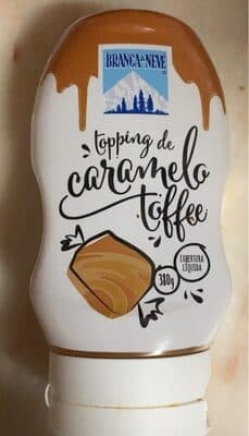 Topping Branca de Neve de Toffee Caramelo