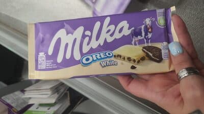 Chocolate Milka Oreo Branco