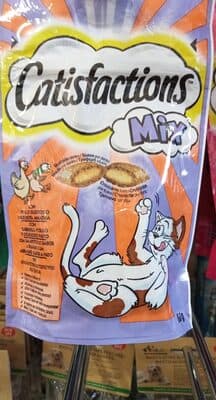 Snacks para Gato Catisfactions com Galinha e Pato