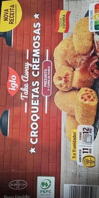 Croquetas Iglo Presunto&carne Porco