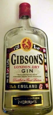 Gin London Gibson's Dry