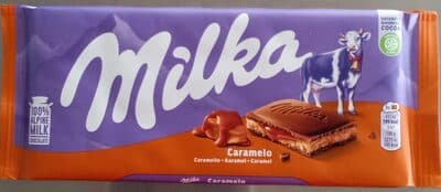 Chocolate Milka com Recheio Caramelo