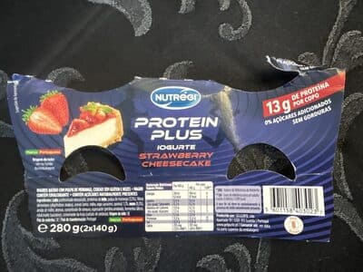 Iogurte Proteina Nutrãgi Strawberry Cheesecake