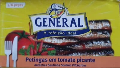 Petinga General em Tomate Picante