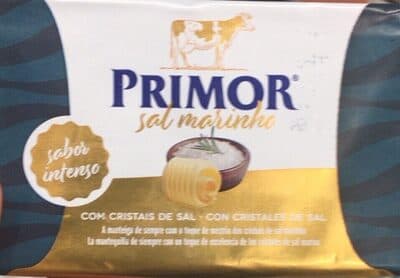 Manteiga Primor com Sal Marinho