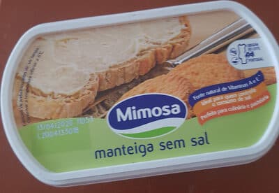 Manteiga Mimosa sem Sal