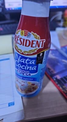 Natas President UHT Culinária