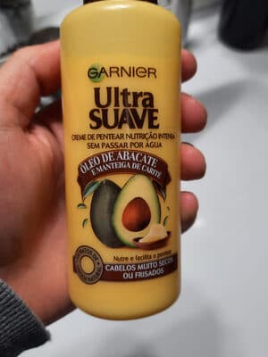Creme Ultra Suave Garnier Pentear Abacate