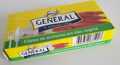 Filete Anchova General em Óleo Vegetal