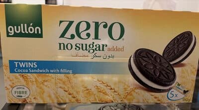Bolacha Gullon Cacau com Creme Zero sem Açúcar