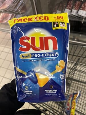 Detergente Loiça Máquina Sun Proexpert Limão 56d