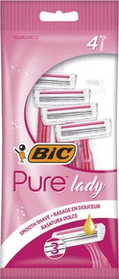 Lâminas Descartáveis BIC Pure Pink