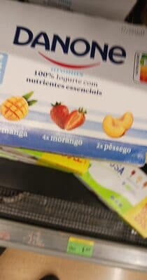 Iogurte Danone Aroma Morango Pêssego e Manga
