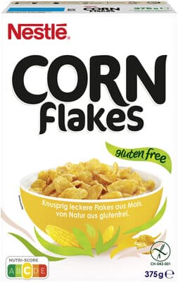 Cereais Nestlé Corn Flakes Go Free sem Glúten