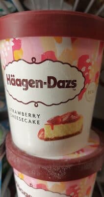 Gelado Häagen-Dazs Strawberry Cheesecake