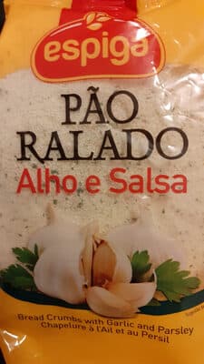 Pão Ralado Espiga com Alho e Salsa