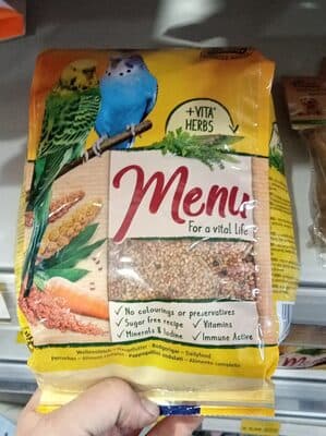 Alimento para Periquito Vitakraft Premium Menu