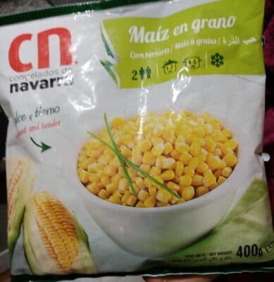 Milho Doce Congelados Navarra em Grão