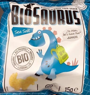 Snack Biosaurussal Milho no Forno Marinho BIO