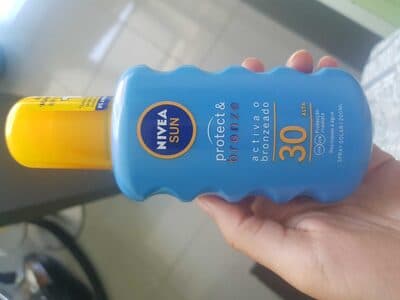 Protetor Solar Bronzeado Natural Spray FP30 Protect & Bronze Nivea Sun