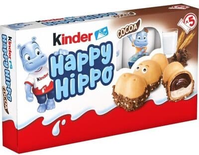 Bombons Kinder Happy Hippo Cacau T5