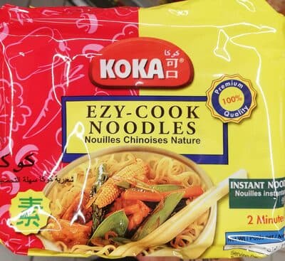 Massa Koka Instantânea Cozinha Rápida