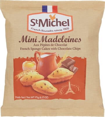 Mini Madalenas St. Michel Pepita de Chocolate
