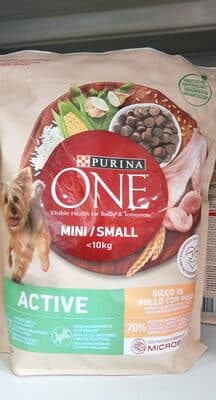 Ração para Cão Purina ONE Mini Active com Frango