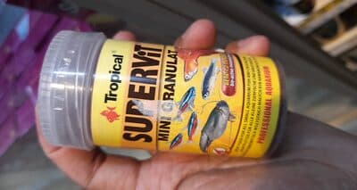 Comida Peixes Tropical Supervit Mini Granulat