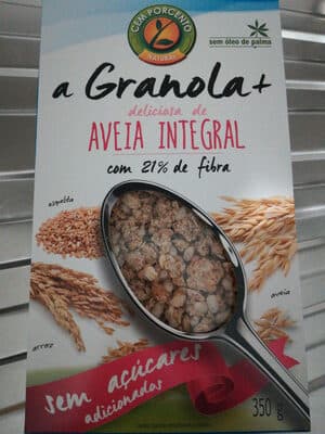 Granola Cem Porcento Aveia Integral sem Açúcar