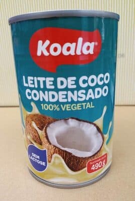 Leite de Coco Condensado Koala sem Lactose
