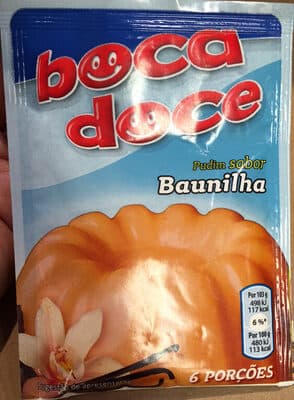 Pudim Boca Doce Baunilha