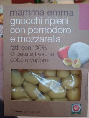 Gnocchi Recheados Mamma Emma Tomate Mozzarella