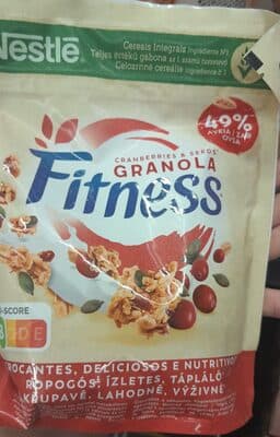 Cereais Fitness Granola Arandos e Sementes Abóbora