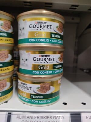 Comida Húmida para Gato Gourmet Gold com Coelho