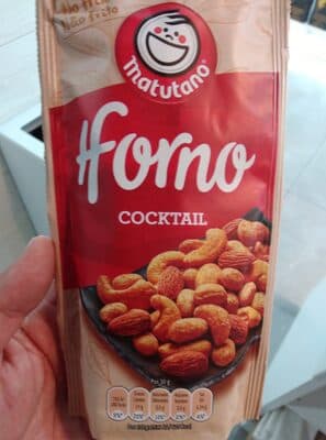 Cocktail Matutano Tostados no Forno