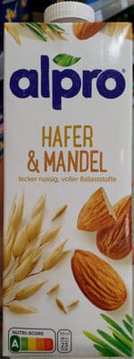 Bebida Alpro de Aveia e Amêndoa